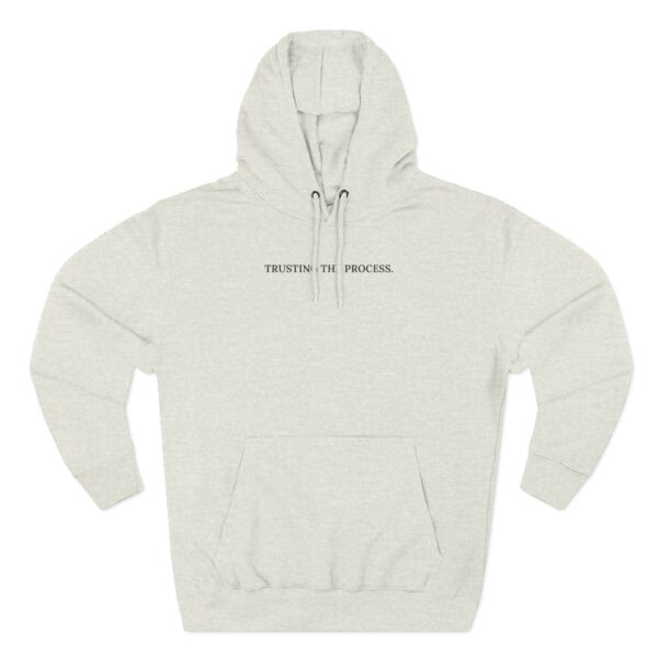 Trusting The Process Three-Panel Fleece Hoodie - Image 6
