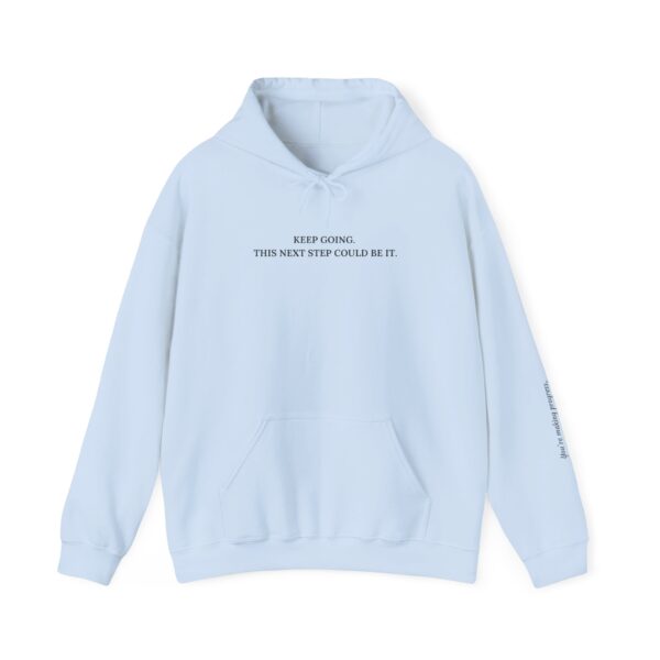 "Keep Going" Motivational Unisex Heavy Blend Hooded Sweatshirt - Image 5