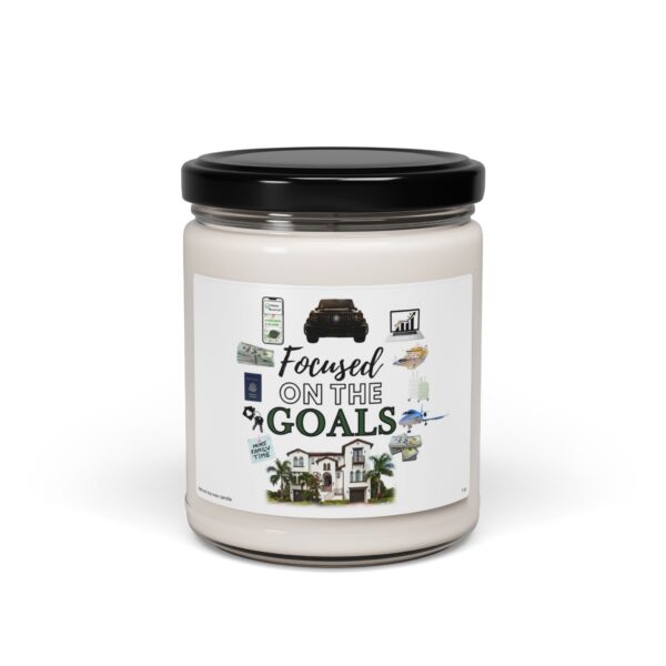 Focused On The Goals Soy Candle -, 9oz - Image 3