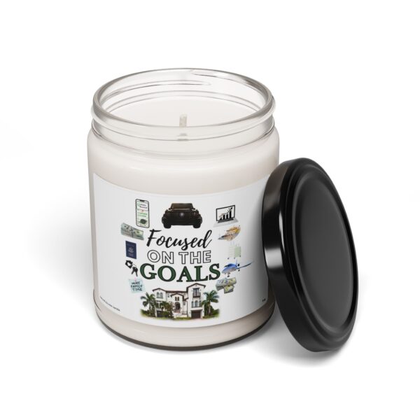 Focused On The Goals Soy Candle -, 9oz - Image 2