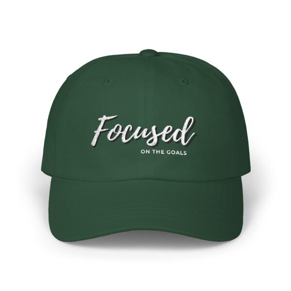 "Focused on the Goals" Design Hat - Image 3